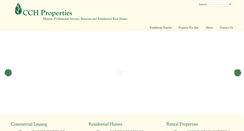 Desktop Screenshot of cchproperties.com