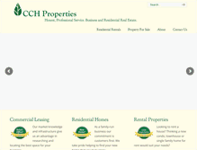 Tablet Screenshot of cchproperties.com